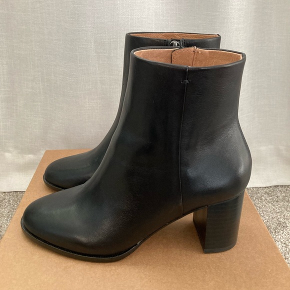 MADEWELL | Mira Side Seam Ankle Boot - Black leather - size 7 - Picture 5 of 9